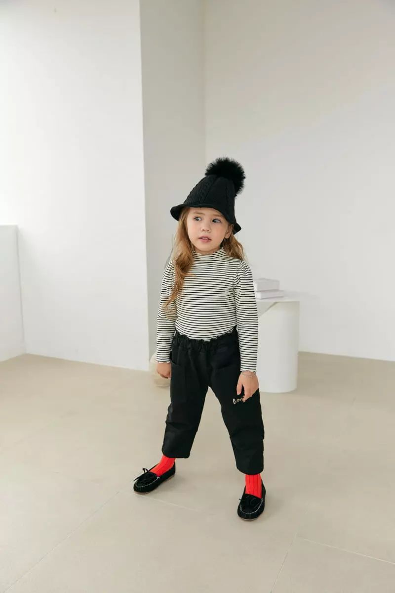 Orange Mom - Korean Children Fashion - #fashionkids - Span Baggy Pants - 5