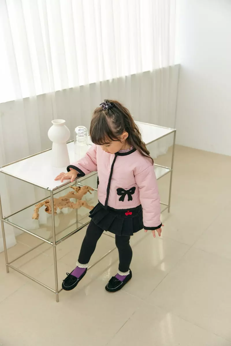 Orange Mom - Korean Children Fashion - #fashionkids - Ribbon Jacket - 3