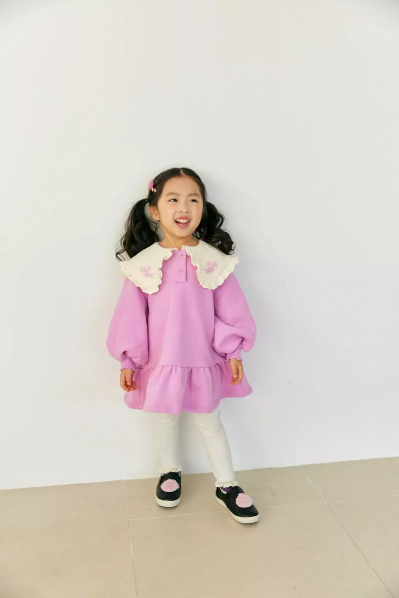Orange Mom - Korean Children Fashion - #kidsstore - Big Eri One-piece - 11