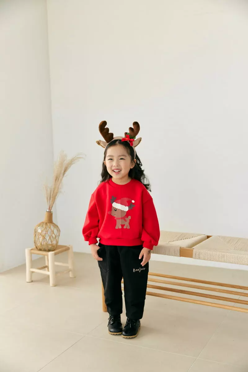 Orange Mom - Korean Children Fashion - #kidsstore - Rudolf Tee - 9