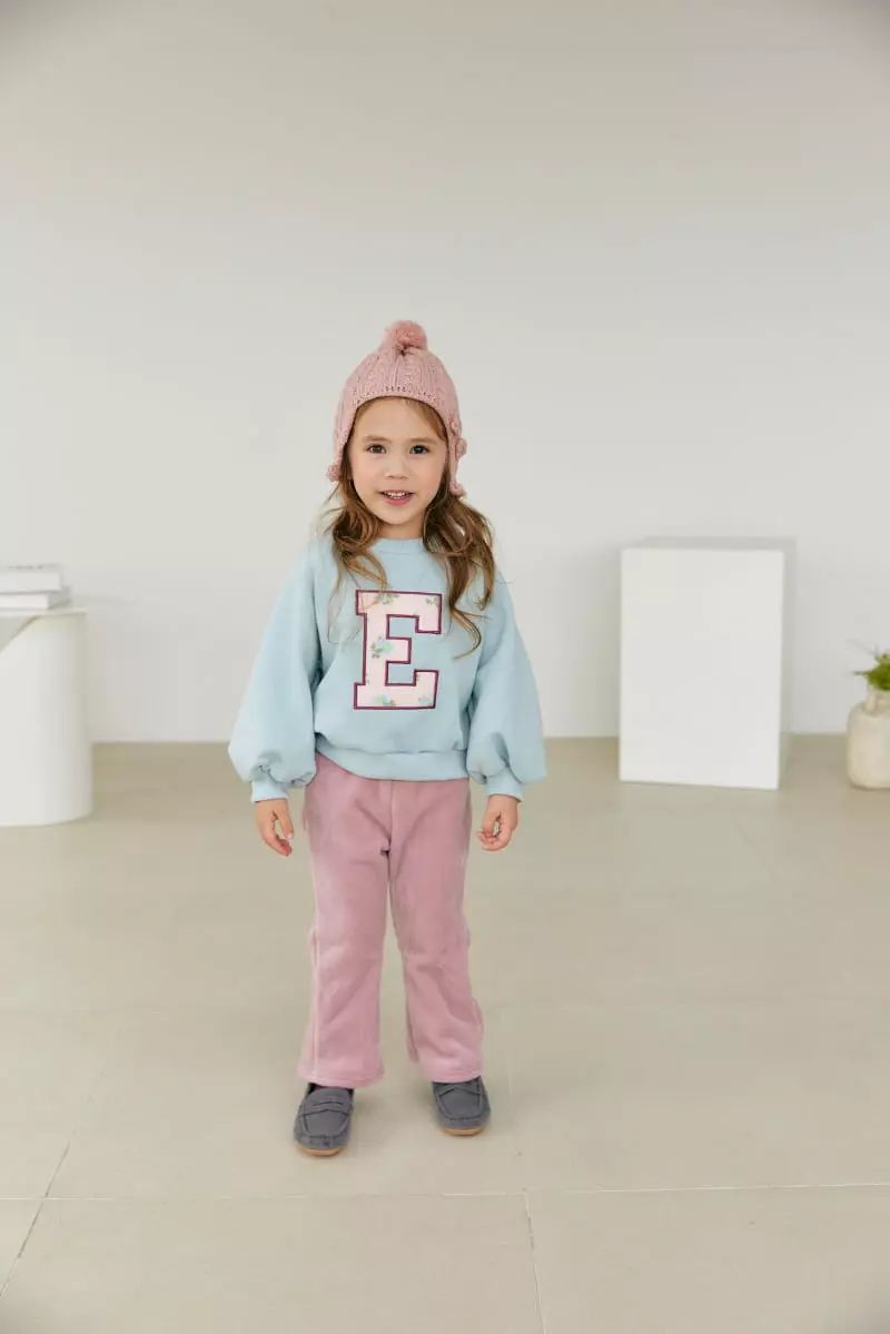 Orange Mom - Korean Children Fashion - #kidzfashiontrend - Applique Embrodiery Tee - 3