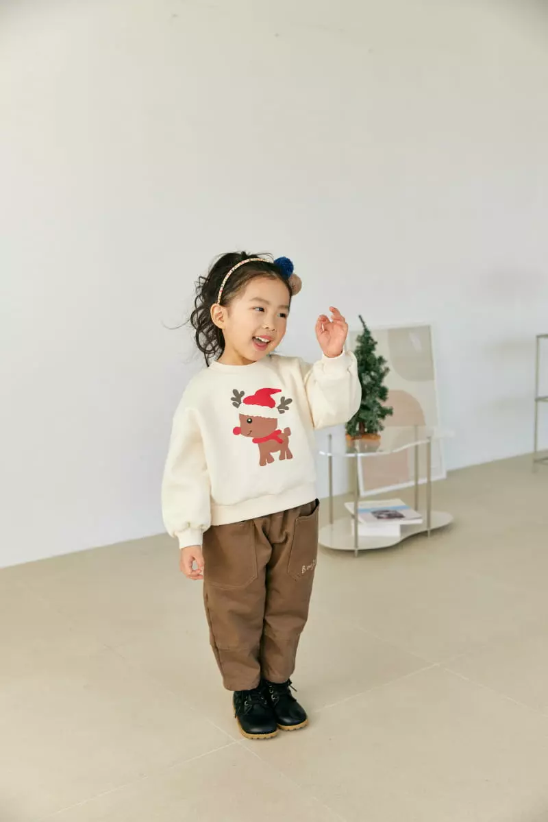 Orange Mom - Korean Children Fashion - #littlefashionista - Rudolf Tee - 12