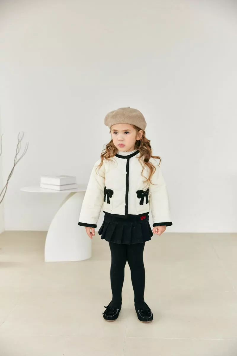 Orange Mom - Korean Children Fashion - #littlefashionista - Ribbon Jacket - 8