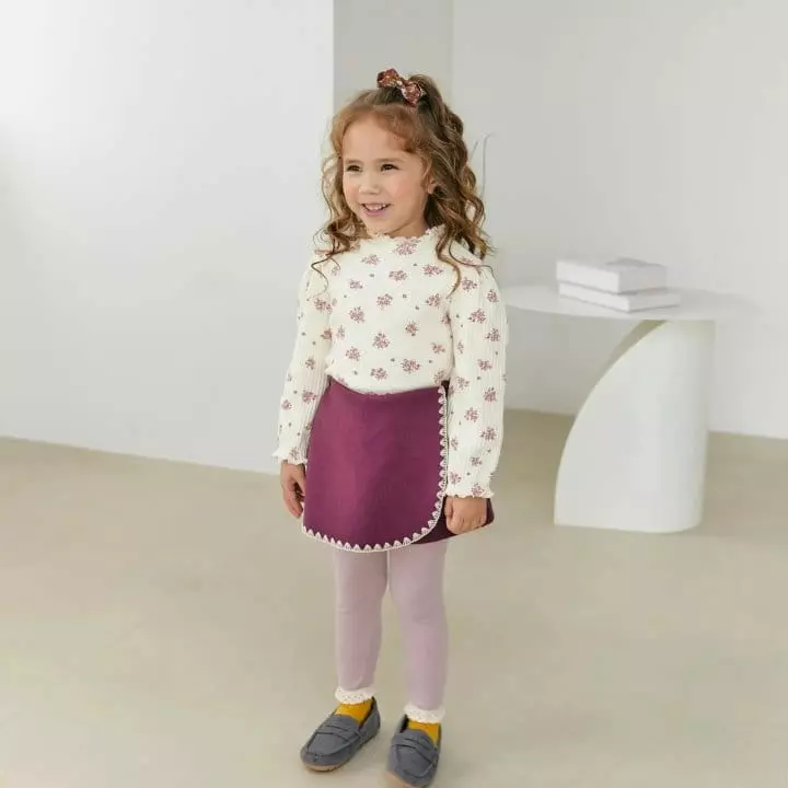 Orange Mom - Korean Children Fashion - #littlefashionista - Mellow Skirt Pants - 2