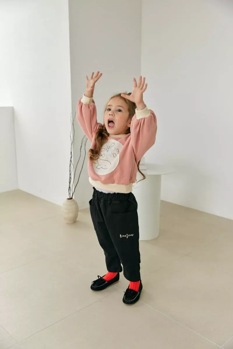 Orange Mom - Korean Children Fashion - #magicofchildhood - Whale Embrodiery Tee - 5