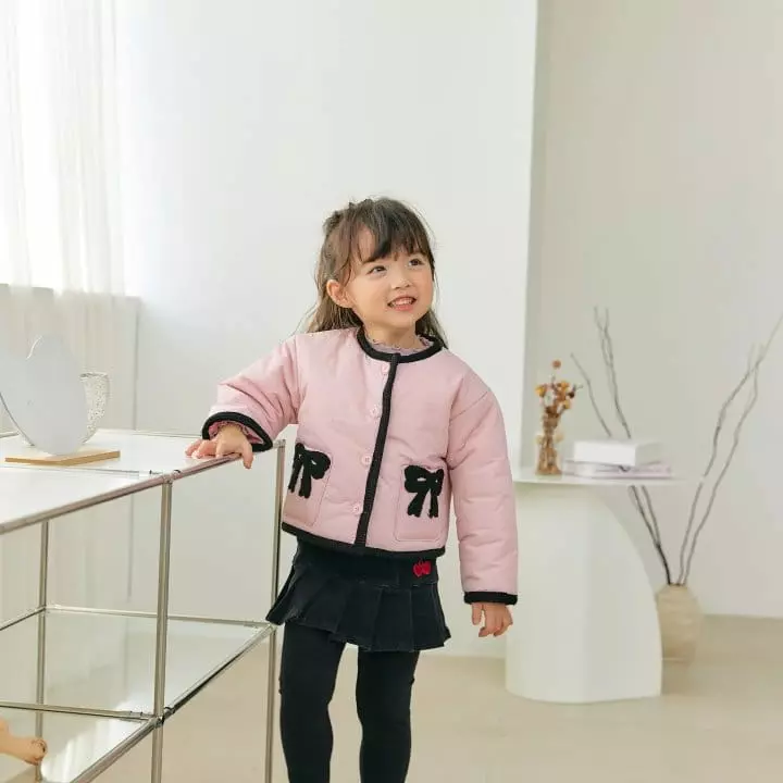 Orange Mom - Korean Children Fashion - #magicofchildhood - Span Wrinkle Skirt - 2
