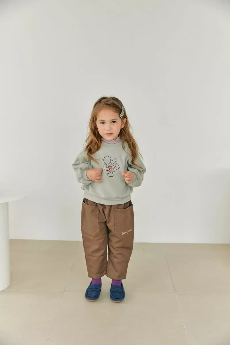 Orange Mom - Korean Children Fashion - #minifashionista - Span Baggy Pants - 12