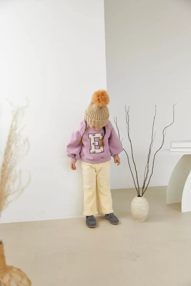 Orange Mom - Korean Children Fashion - #stylishchildhood - Applique Embrodiery Tee - 11