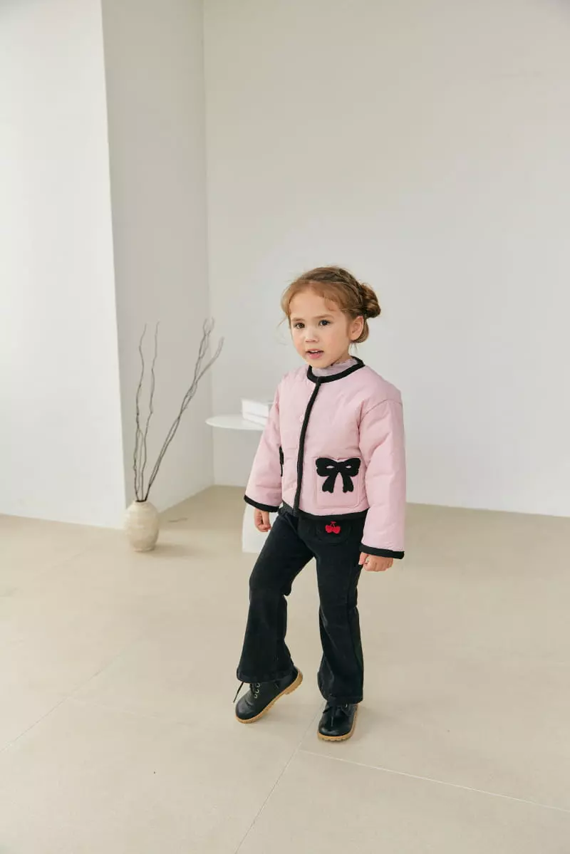Orange Mom - Korean Children Fashion - #todddlerfashion - Ribbon Jacket - 12