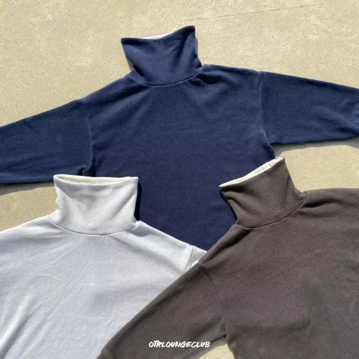 Otr - Korean Children Fashion - #designkidswear - Som Turtleneck Tee - 3