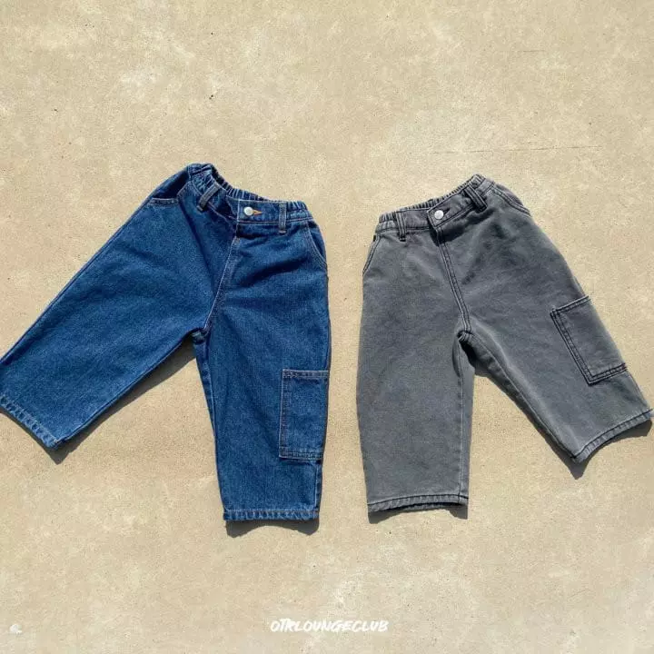 Otr - Korean Children Fashion - #discoveringself - Pcoket Jeans - 2