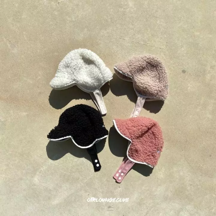 Otr - Korean Children Fashion - #kidsshorts - Fleecve Reversible Flap Hat - 2