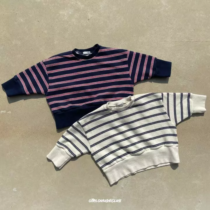 Otr - Korean Children Fashion - #kidsstore - Stripes Sweatshirt