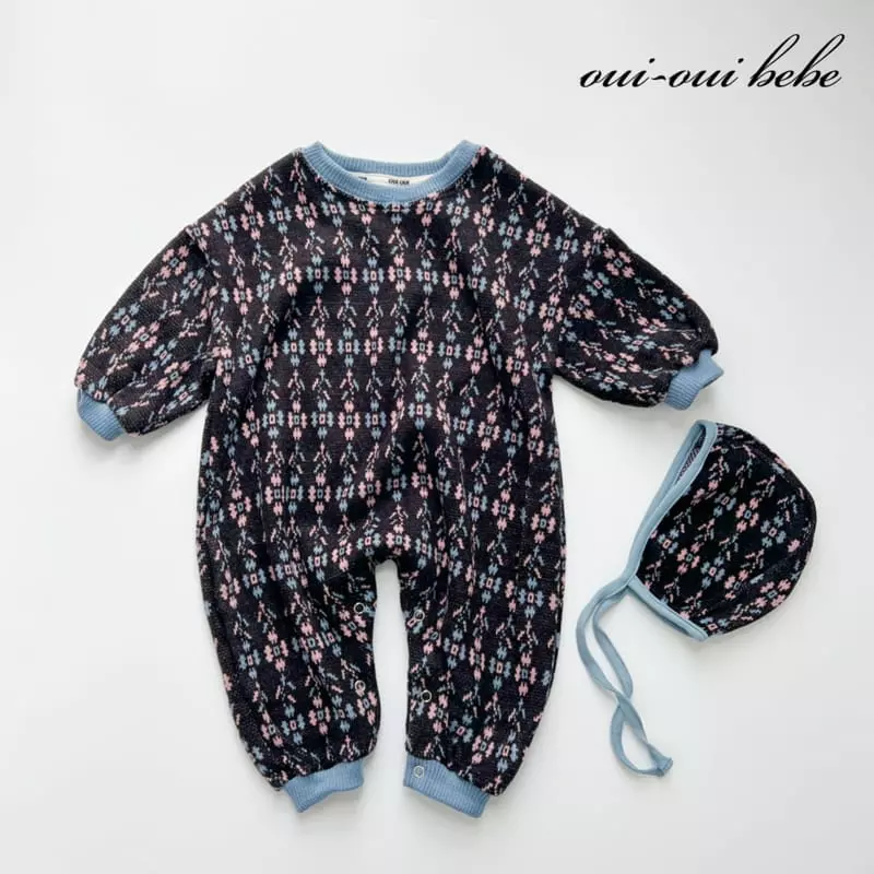 Oui Oui - Korean Baby Fashion - #babyboutique - Bebe Acorn Bonnet - 11