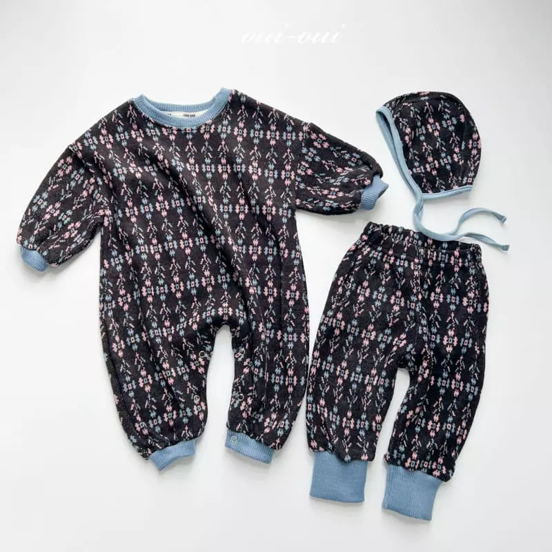 Oui Oui - Korean Baby Fashion - #babyboutique - Bebe Acorn Bonnet - 12