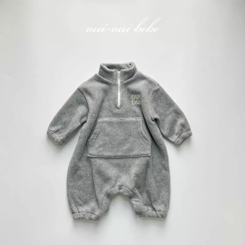 Oui Oui - Korean Baby Fashion - #babyboutique - Bebe Ato Anorak Bodysuit - 10
