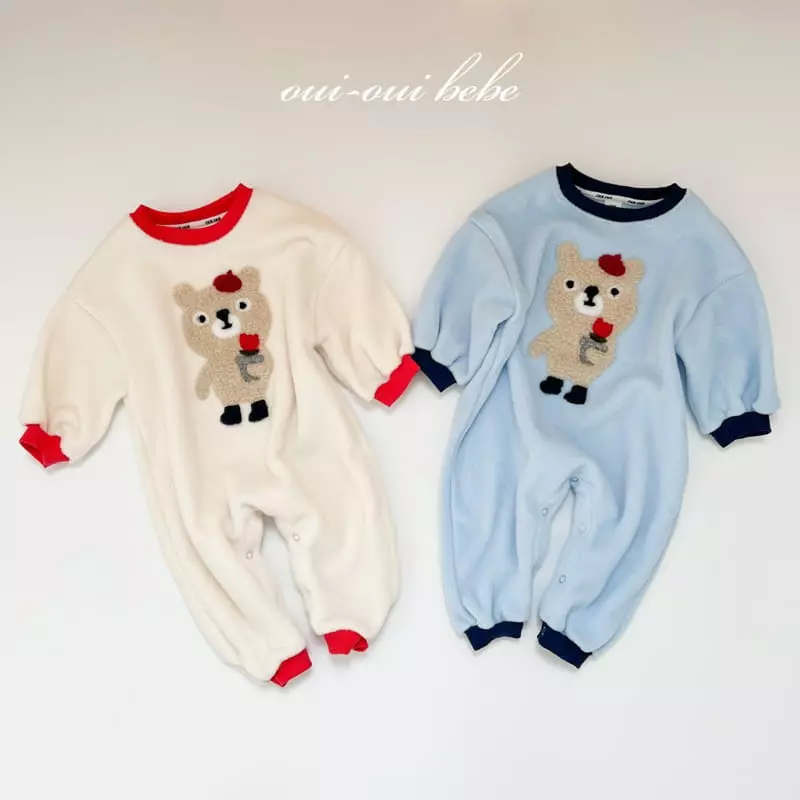 Oui Oui - Korean Baby Fashion - #babyboutique - Bebe Tete Bodysuit - 8