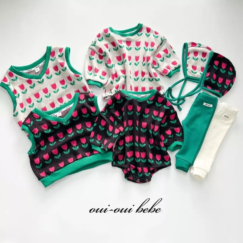 Oui Oui - Korean Baby Fashion - #babyboutiqueclothing - Bebe Tibet Bodysuit - 9