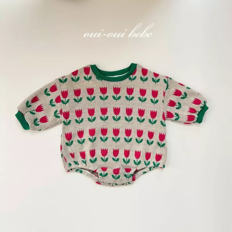 Oui Oui - Korean Baby Fashion - #babyfashion - Bebe Tibet Bodysuit - 11