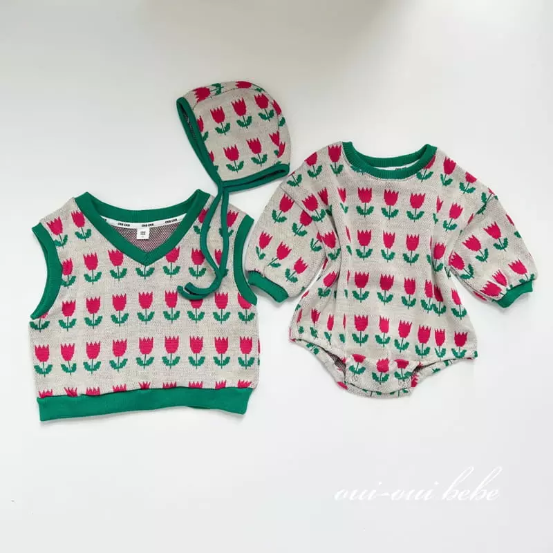Oui Oui - Korean Baby Fashion - #babyfashion - Bebe Tibet Bonnet - 10