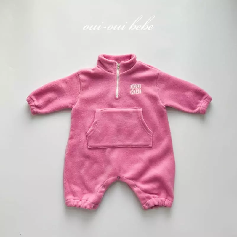 Oui Oui - Korean Baby Fashion - #babygirlfashion - Bebe Ato Anorak Bodysuit