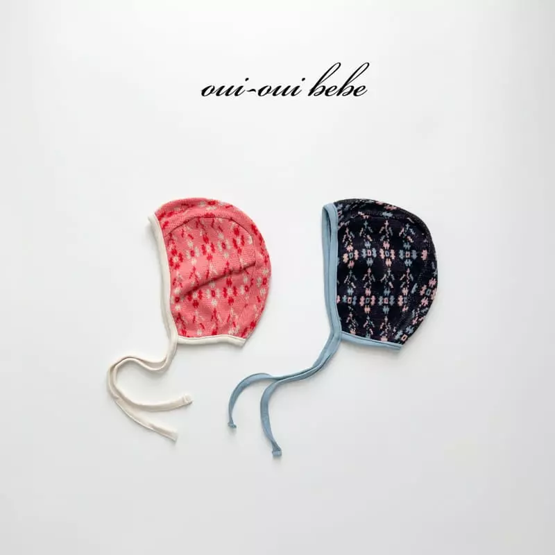 Oui Oui - Korean Baby Fashion - #babyootd - Bebe Acorn Bonnet - 5