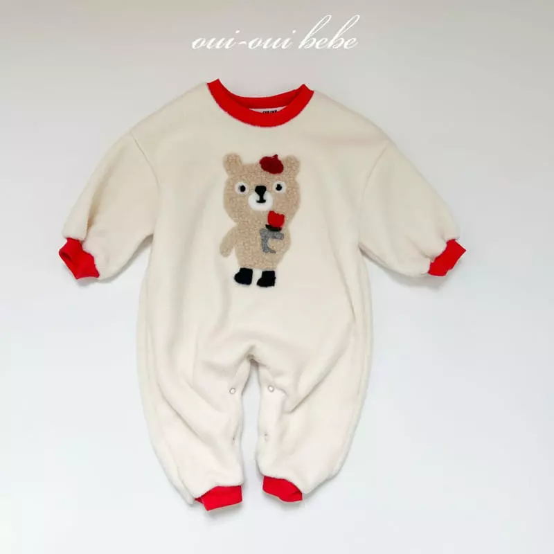 Oui Oui - Korean Baby Fashion - #babyootd - Bebe Tete Bodysuit - 2