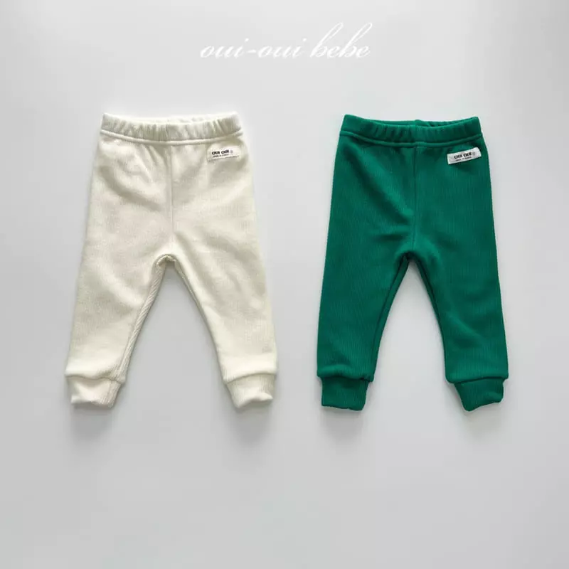 Oui Oui - Korean Baby Fashion - #babyoutfit - Bebe Leggings - 9