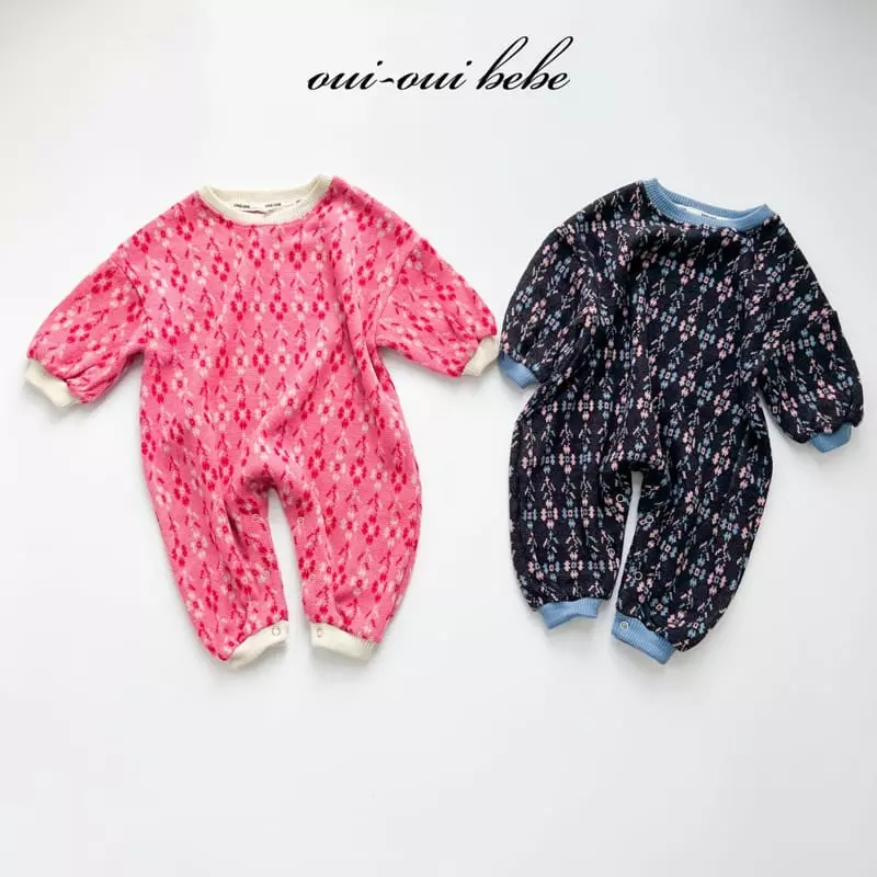 Oui Oui - Korean Baby Fashion - #babyoutfit - Bebe Acorn Bodysuit - 7