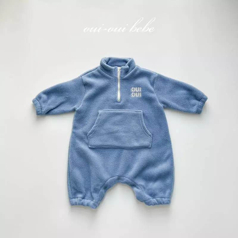 Oui Oui - Korean Baby Fashion - #babyoutfit - Bebe Ato Anorak Bodysuit - 5