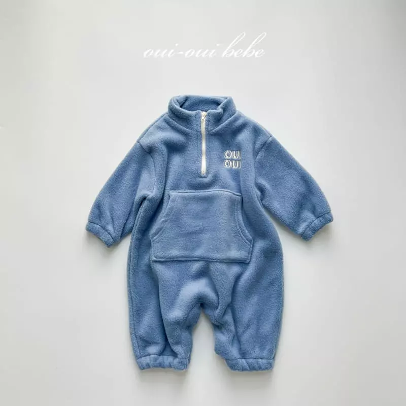 Oui Oui - Korean Baby Fashion - #babyoutfit - Bebe Ato Anorak Bodysuit - 6