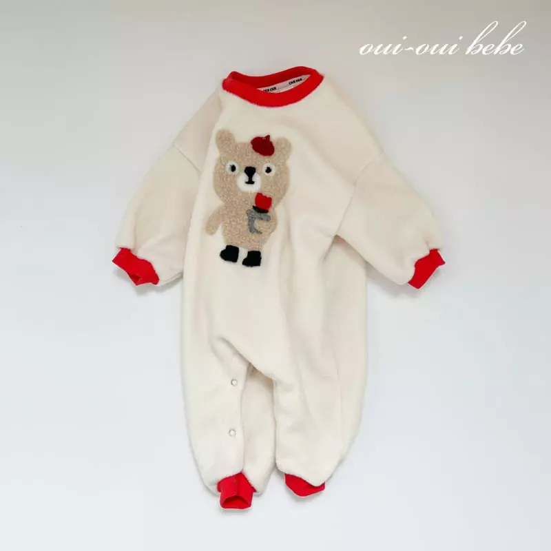 Oui Oui - Korean Baby Fashion - #babyoutfit - Bebe Tete Bodysuit - 3