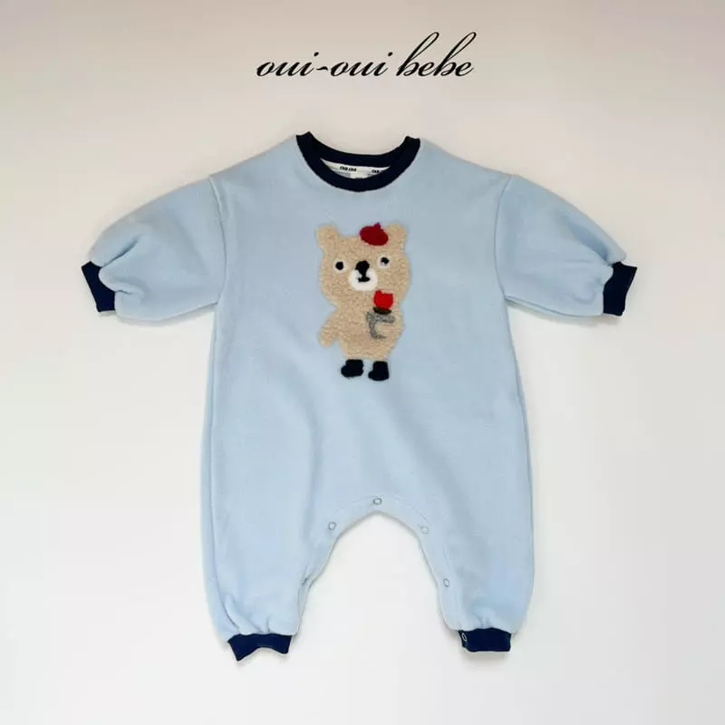 Oui Oui - Korean Baby Fashion - #babyoutfit - Bebe Tete Bodysuit - 4
