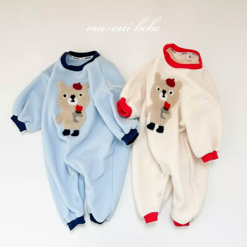 Oui Oui - Korean Baby Fashion - #onlinebabyshop - Bebe Tete Bodysuit - 7
