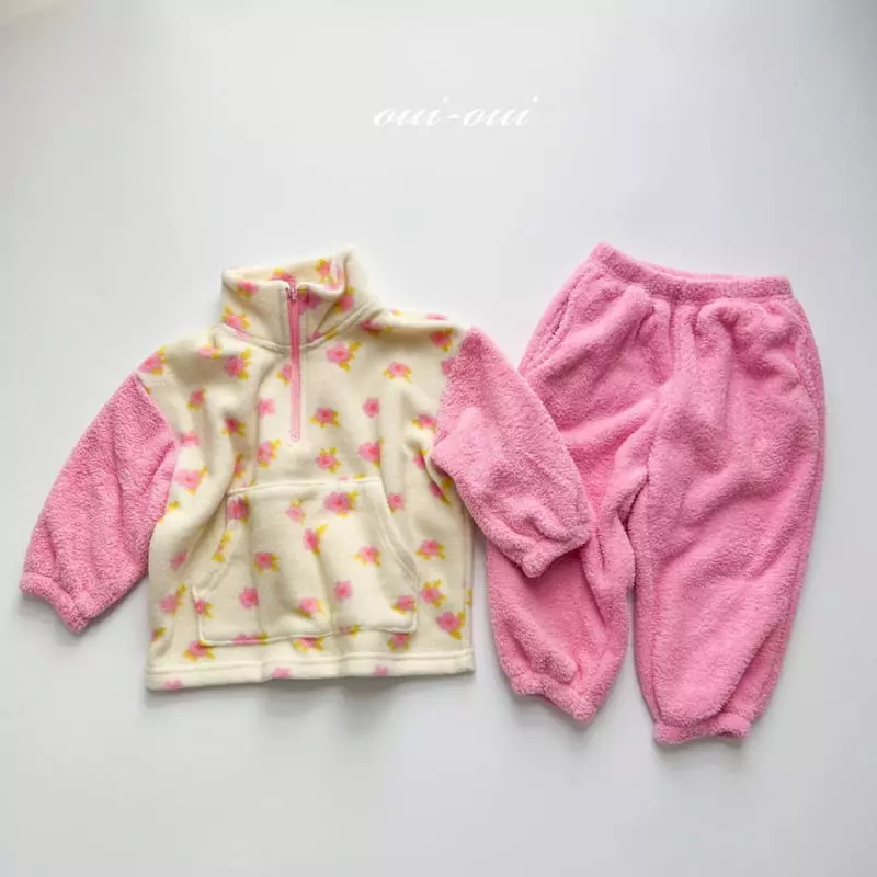 Oui Oui - Korean Children Fashion - #designkidswear - Berry Anorak Set - 8