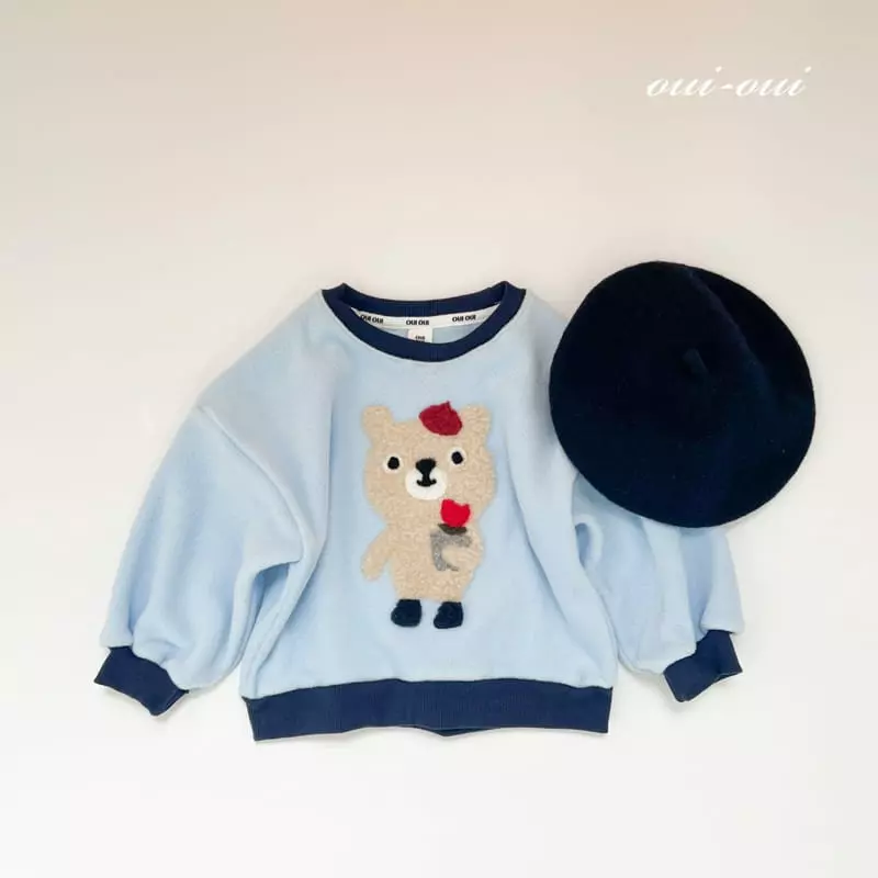 Oui Oui - Korean Children Fashion - #toddlerclothing - Tete Sweatshirt - 12