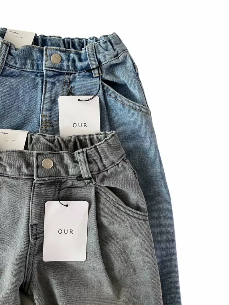 Our - Korean Children Fashion - #childrensboutique - Bagle Jeans - 5