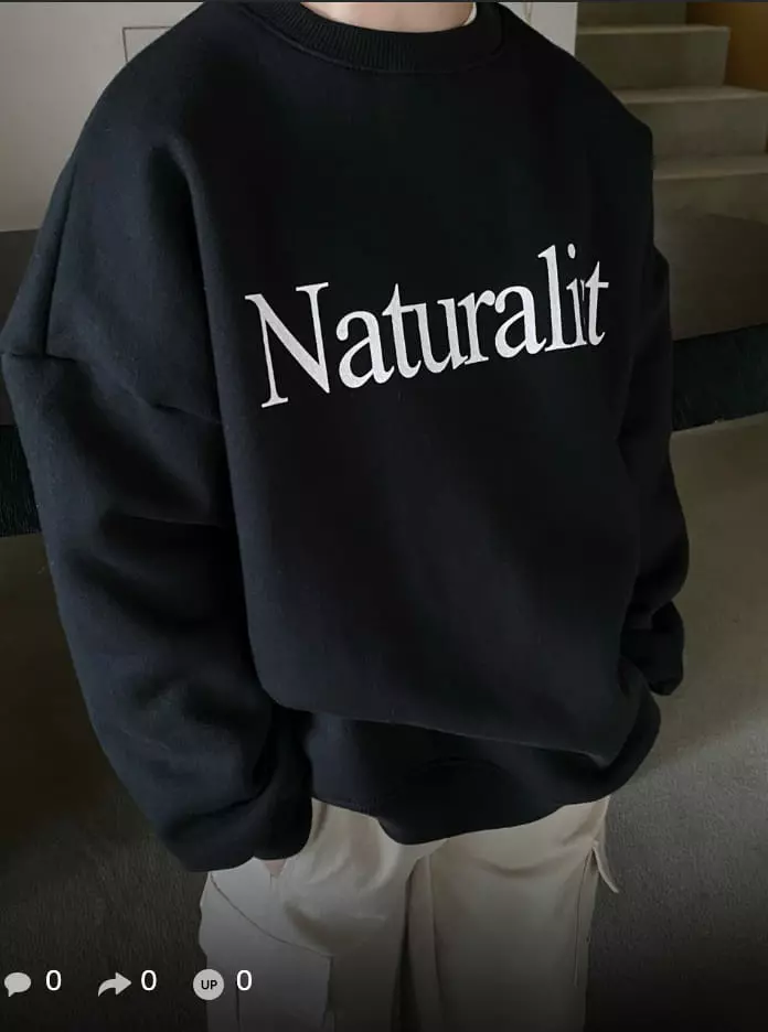 Our - Korean Children Fashion - #childrensboutique - Natural Sweatshirt - 7