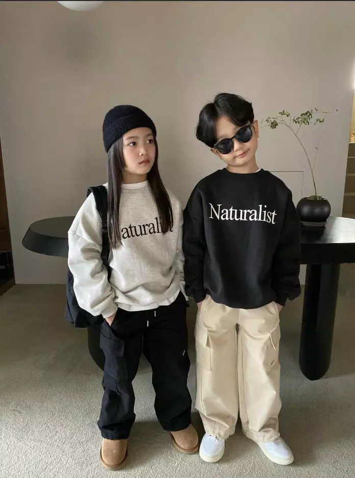 Our - Korean Children Fashion - #designkidswear - Natural Sweatshirt - 8