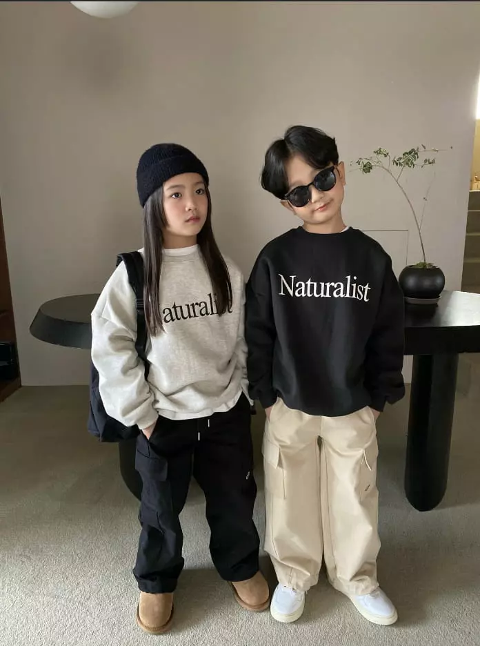 Our - Korean Children Fashion - #fashionkids - Natural Sweatshirt - 10