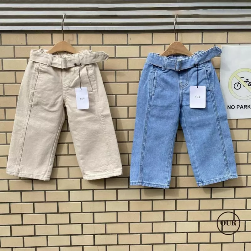Our - Korean Children Fashion - #kidsshorts - Slit Jeans