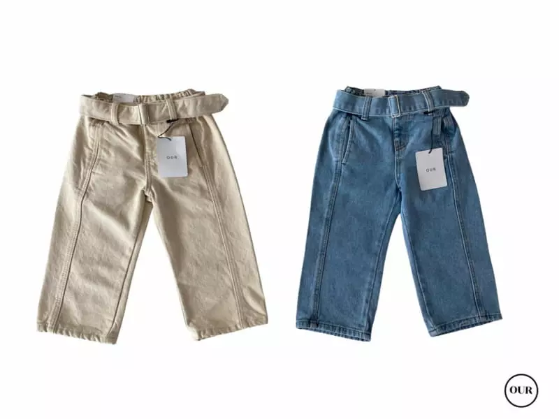 Our - Korean Children Fashion - #kidsstore - Slit Jeans - 2