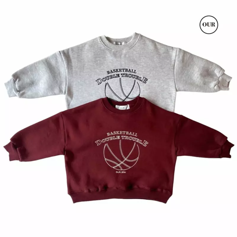 Our - Korean Children Fashion - #kidsstore - Basket Ball Sweatshirt