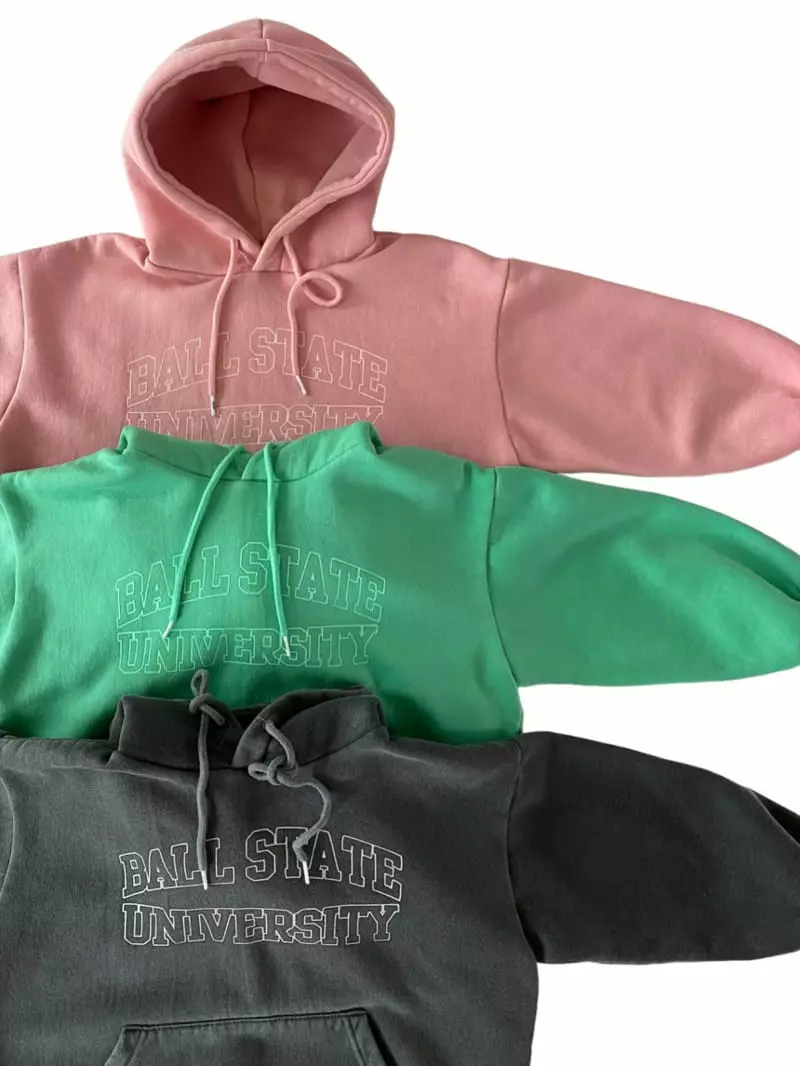 Our - Korean Children Fashion - #kidzfashiontrend - Ball State Hoody - 2