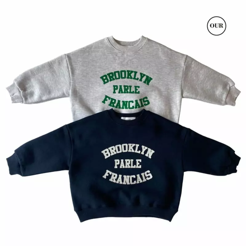 Our - Korean Children Fashion - #kidzfashiontrend - Brooklyn Sweatsihrt