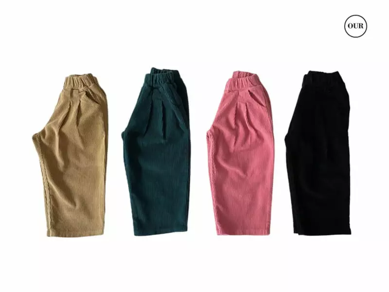 Our - Korean Children Fashion - #littlefashionista - Corduroy Pants