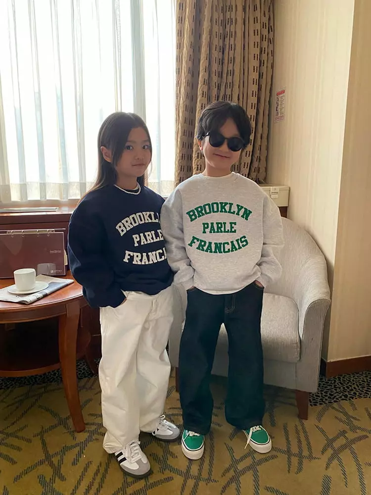 Our - Korean Children Fashion - #littlefashionista - Brooklyn Sweatsihrt - 3