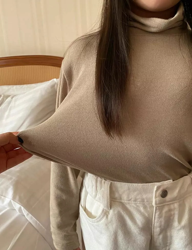 Our - Korean Children Fashion - #toddlerclothing - Frim Turtleneck Tee - 4