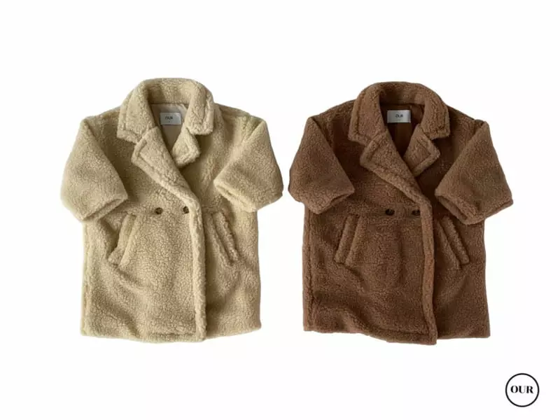 Our - Korean Children Fashion - #stylishchildhood - Teddy Dumble Coat