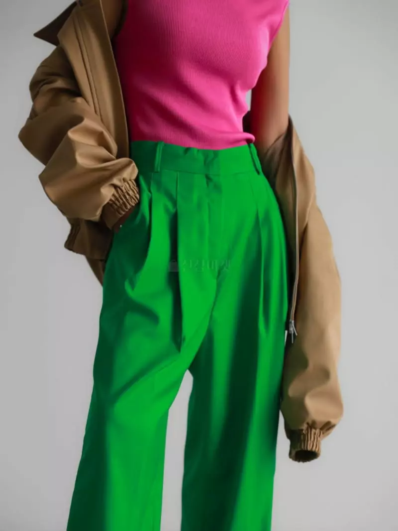 Paper Moon - Korean Women Fashion - #momslook - Turtleneck Knit Tee - 12